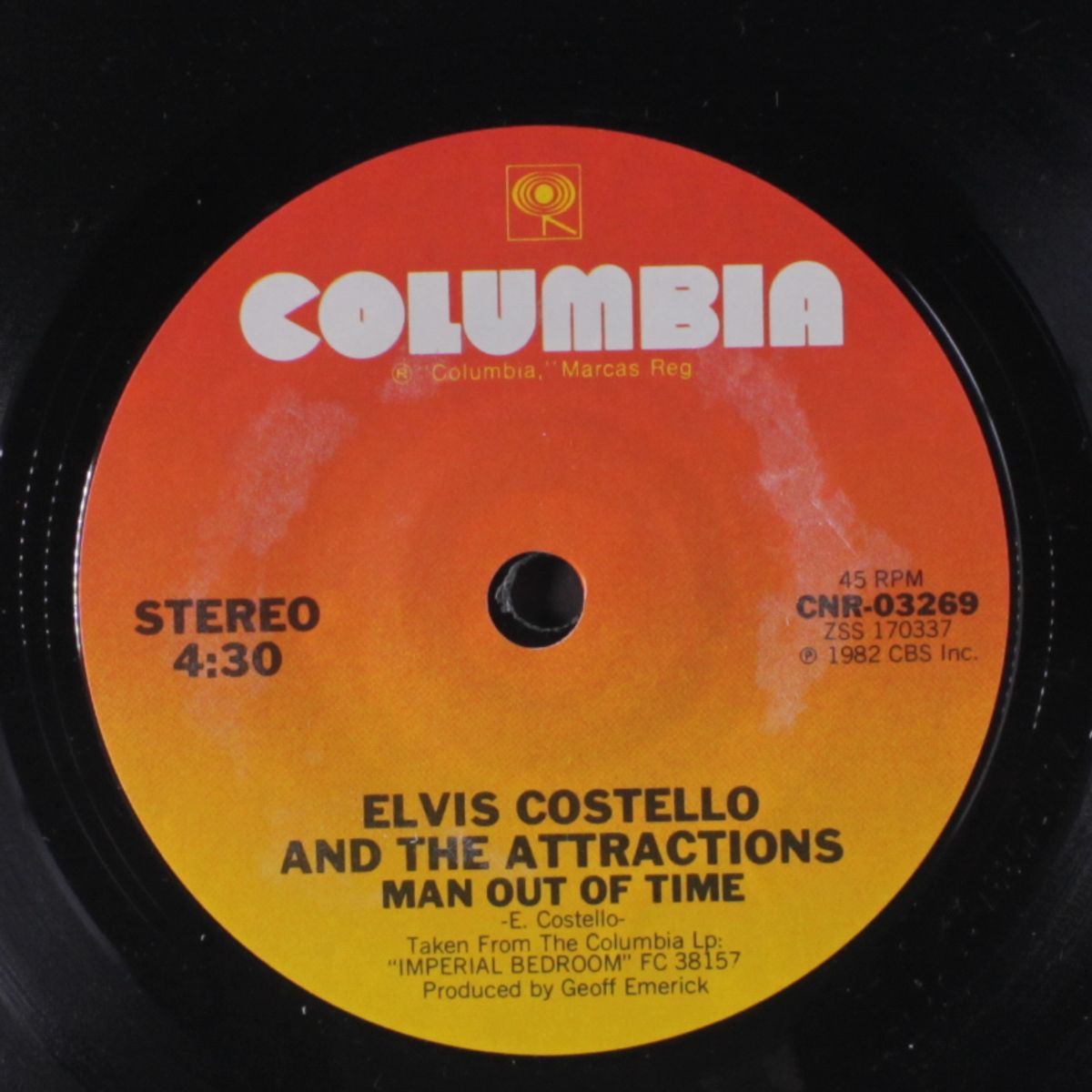 man out of time by ELVIS COSTELLO