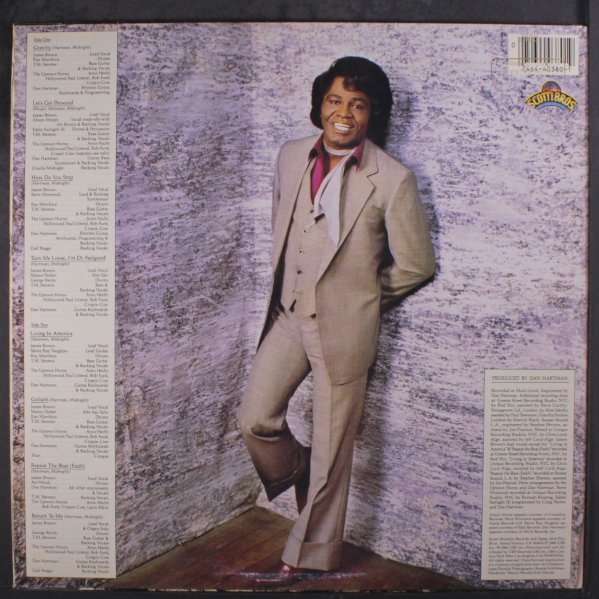gravity by JAMES BROWN