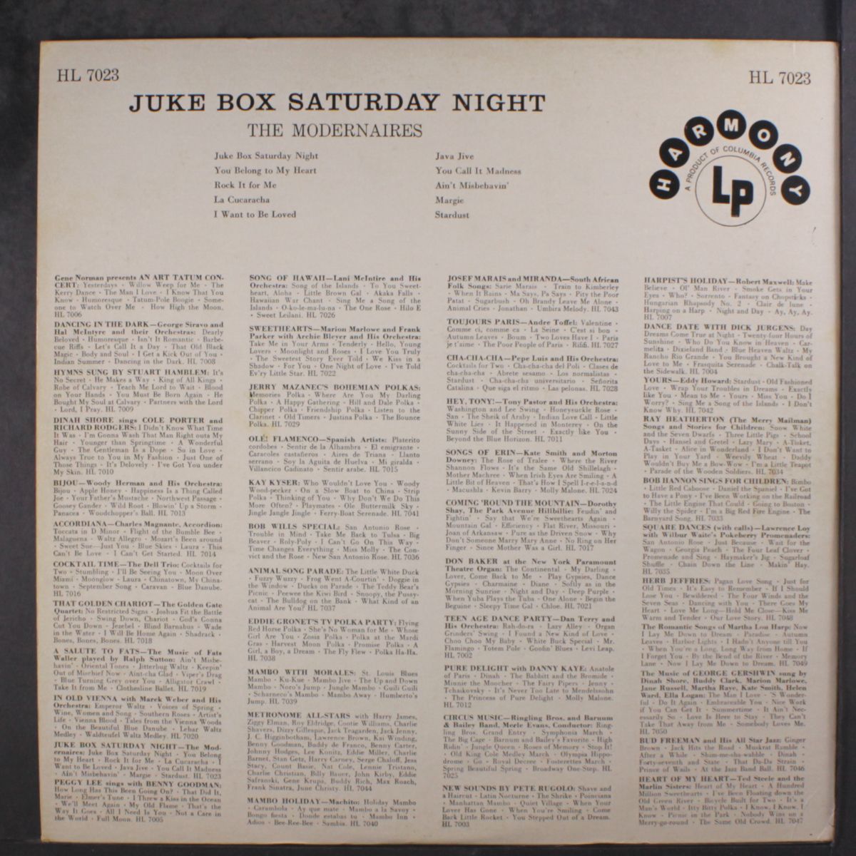 juke box saturday night by MODERNAIRES
