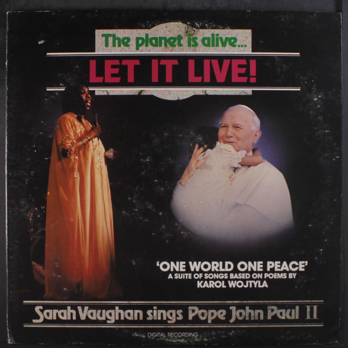 the planet is alive... let it live! by SARAH VAUGHAN