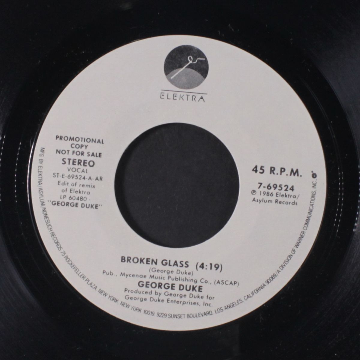 broken glass / same by GEORGE DUKE