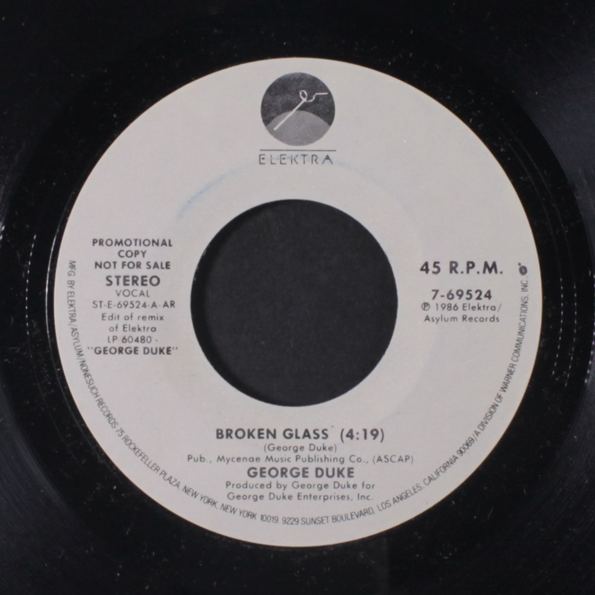 broken glass / same by GEORGE DUKE