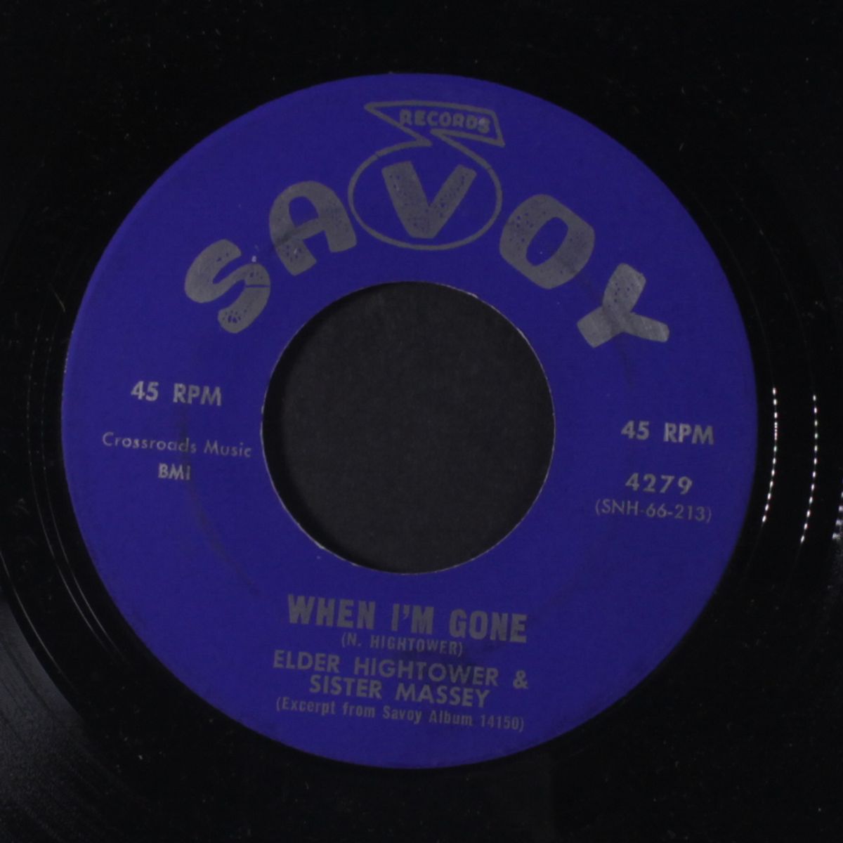 when i'm gone / jesus wants us to be happy by ELDER HIGHTOWER & SISTER MASSEY