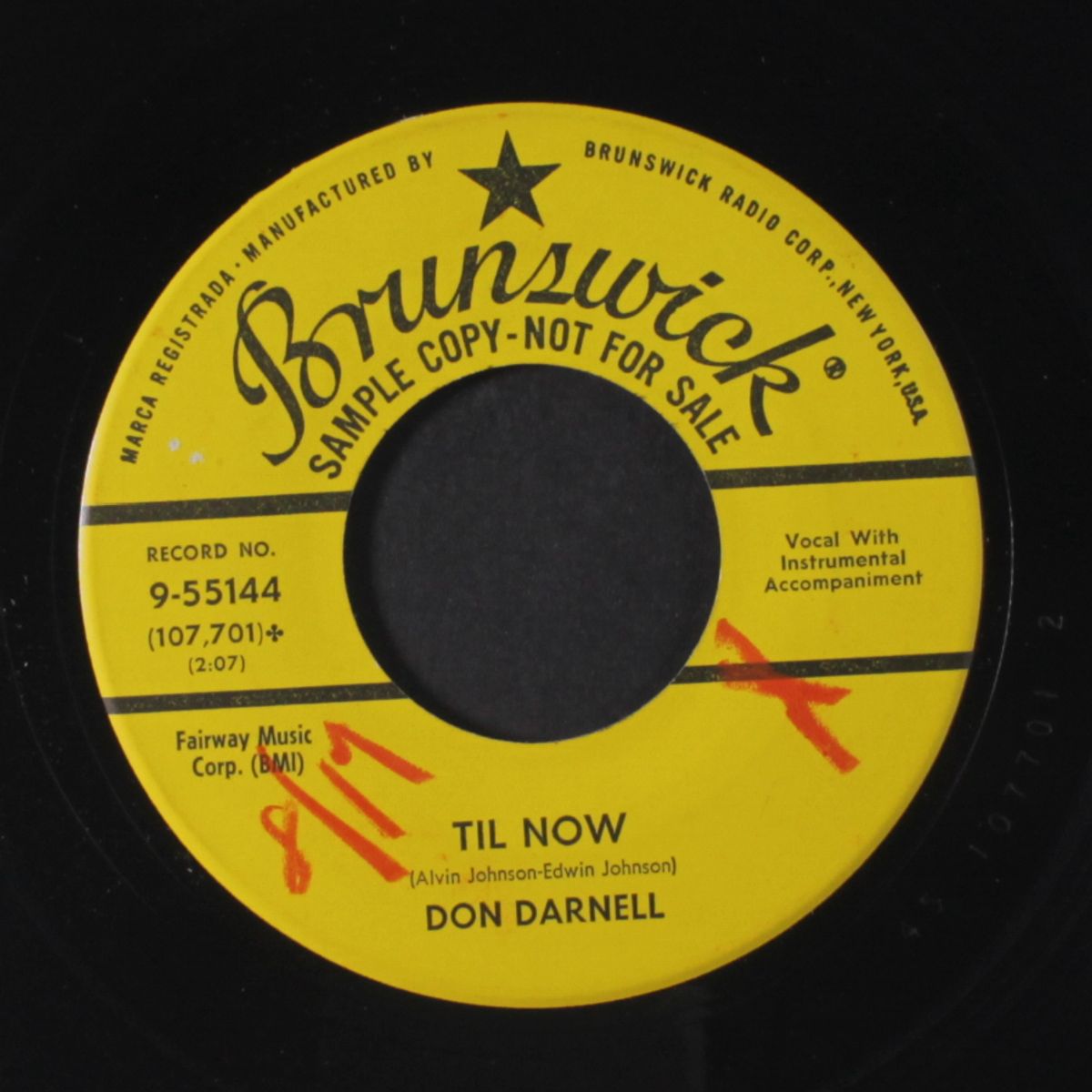 in my own little way / til now by DON DARNELL