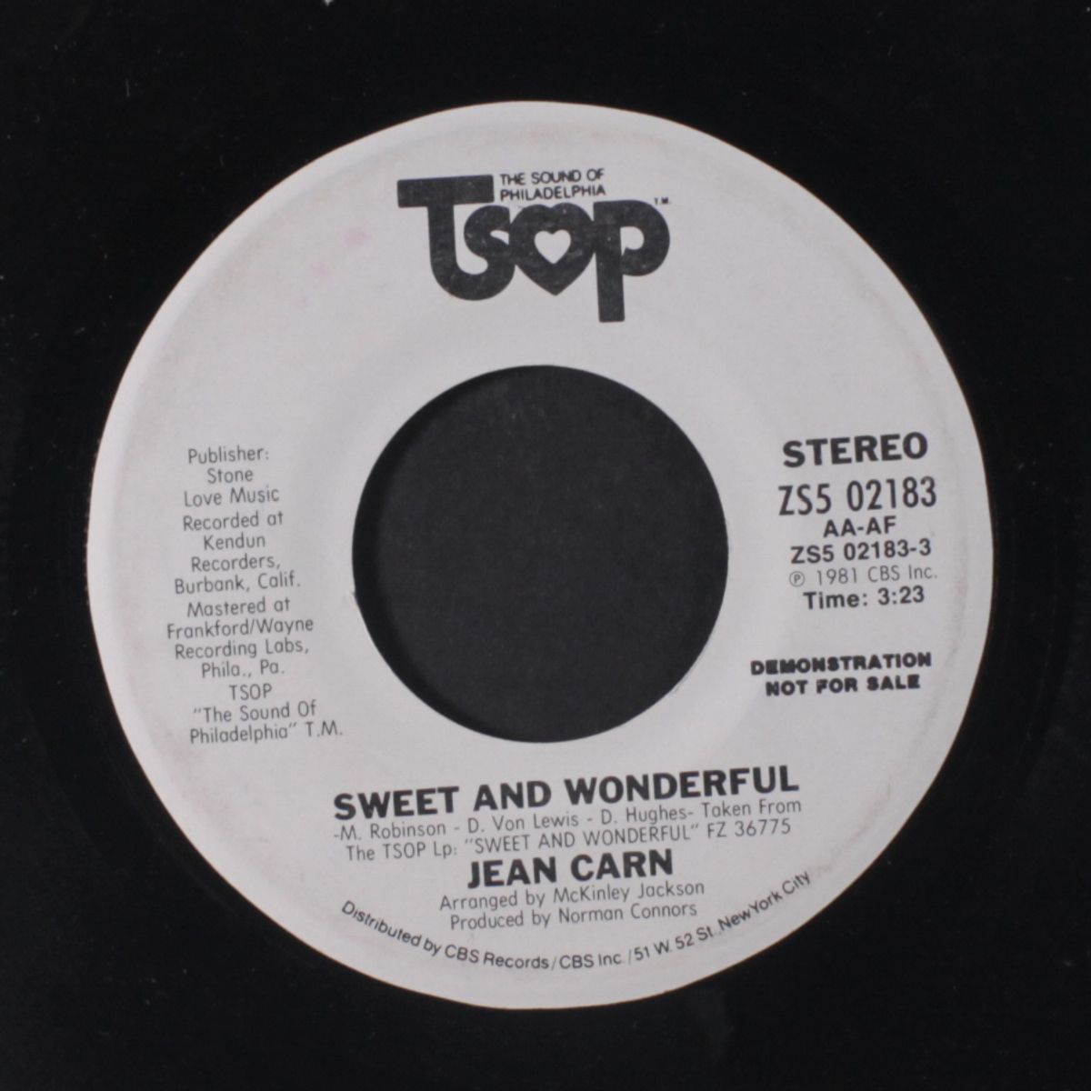 sweet and wonderful / same by JEAN CARN