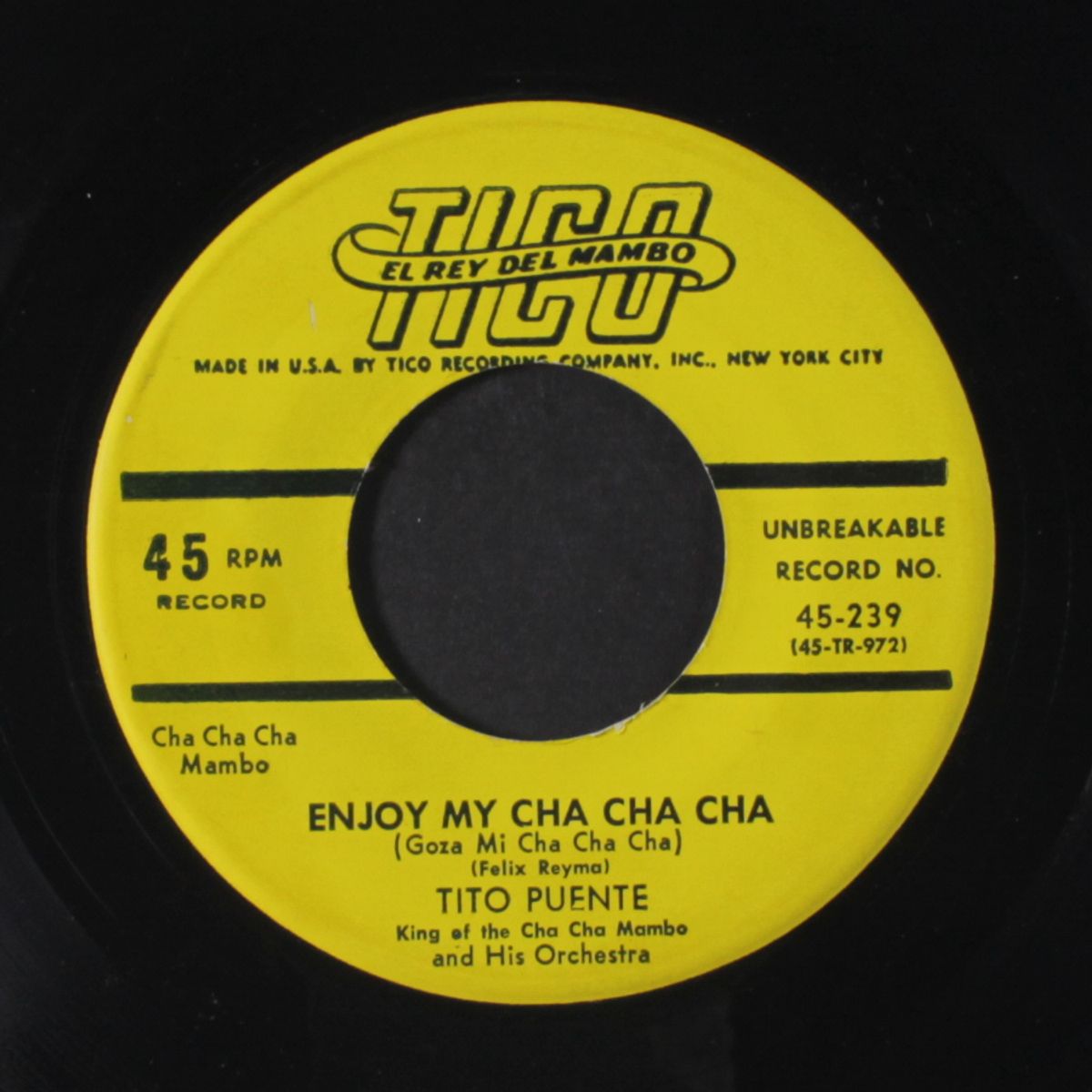 carolina / enjoy my cha cha cha by TITO PUENTE
