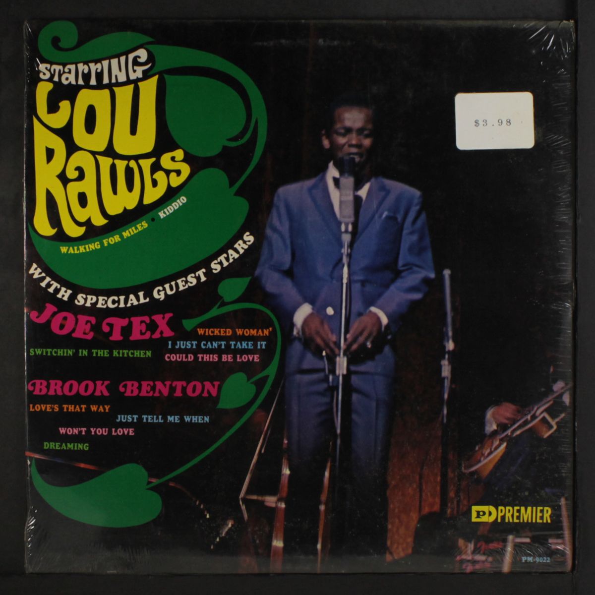 starring by LOU RAWLS / JOE TEX / BROOK BENTON