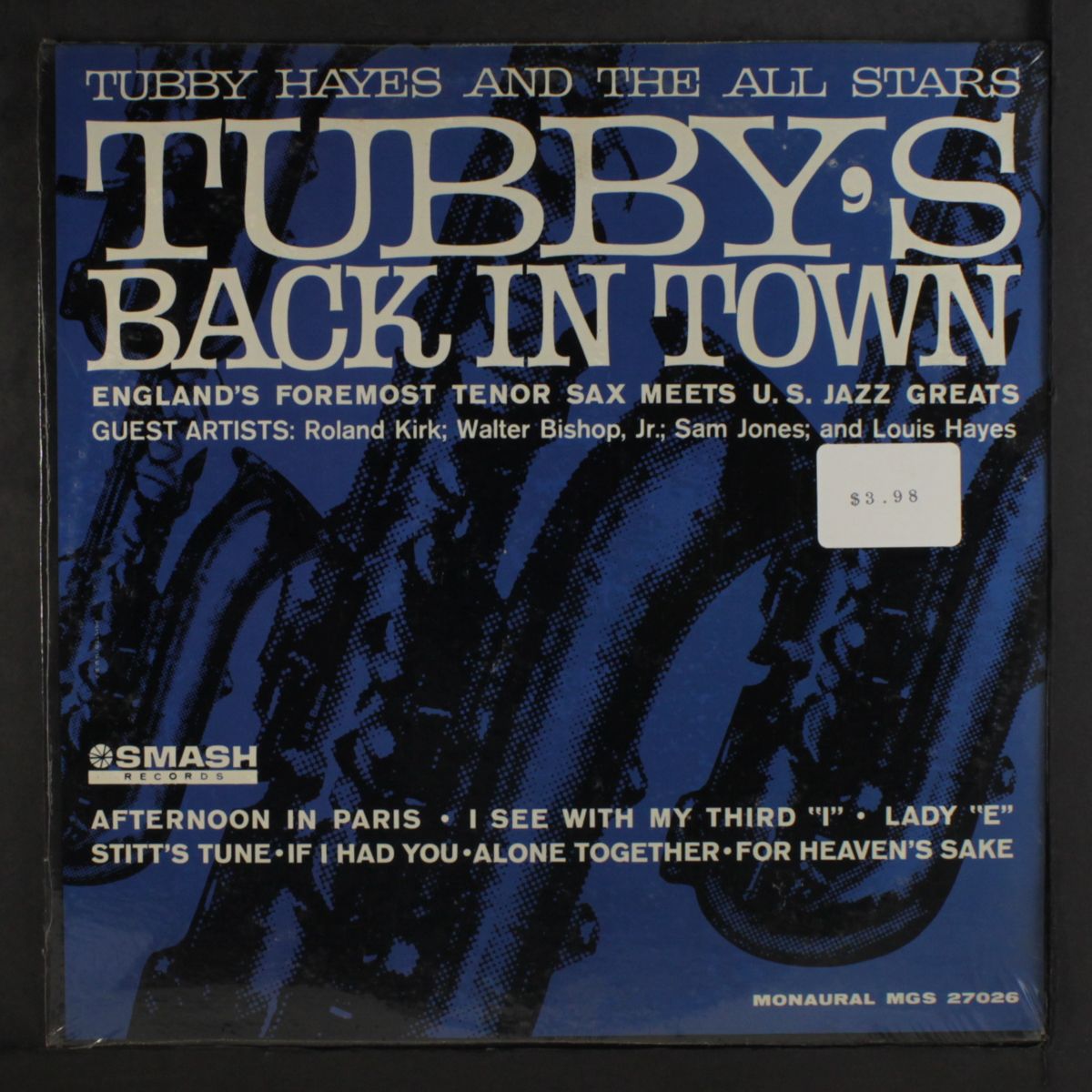 tubby's back in town by TUBBY HAYES