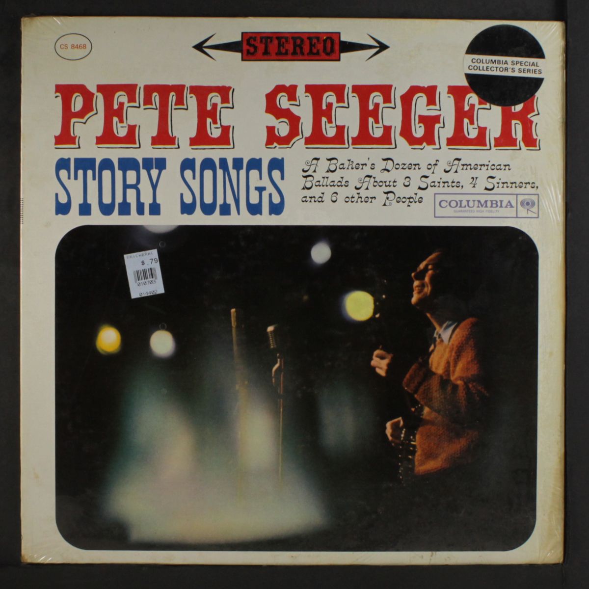 story songs by PETE SEEGER