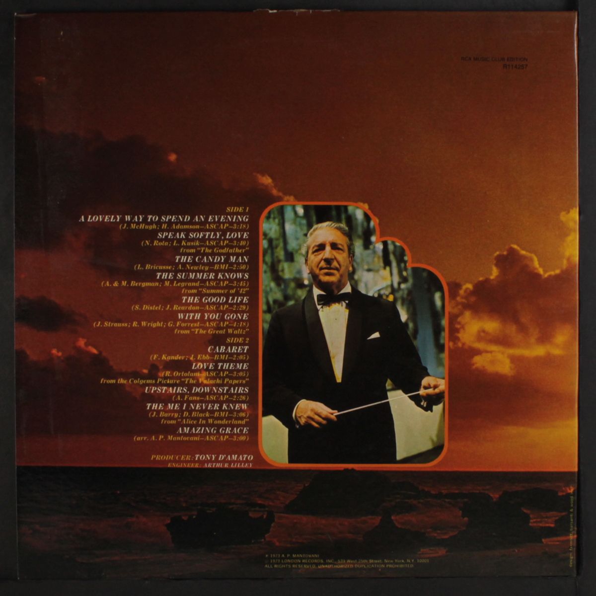 an evening with mantovani by MANTOVANI