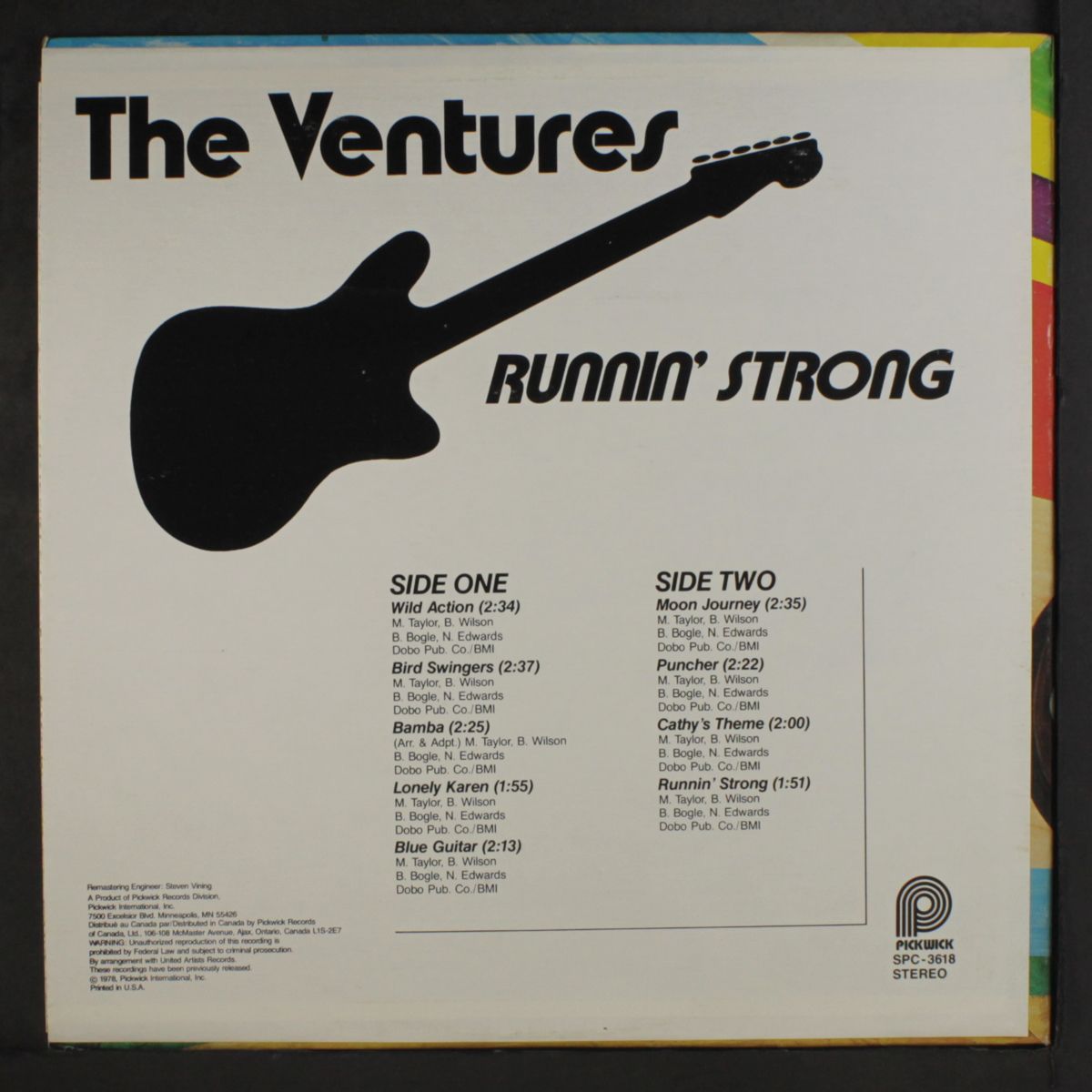runnin' strong by VENTURES