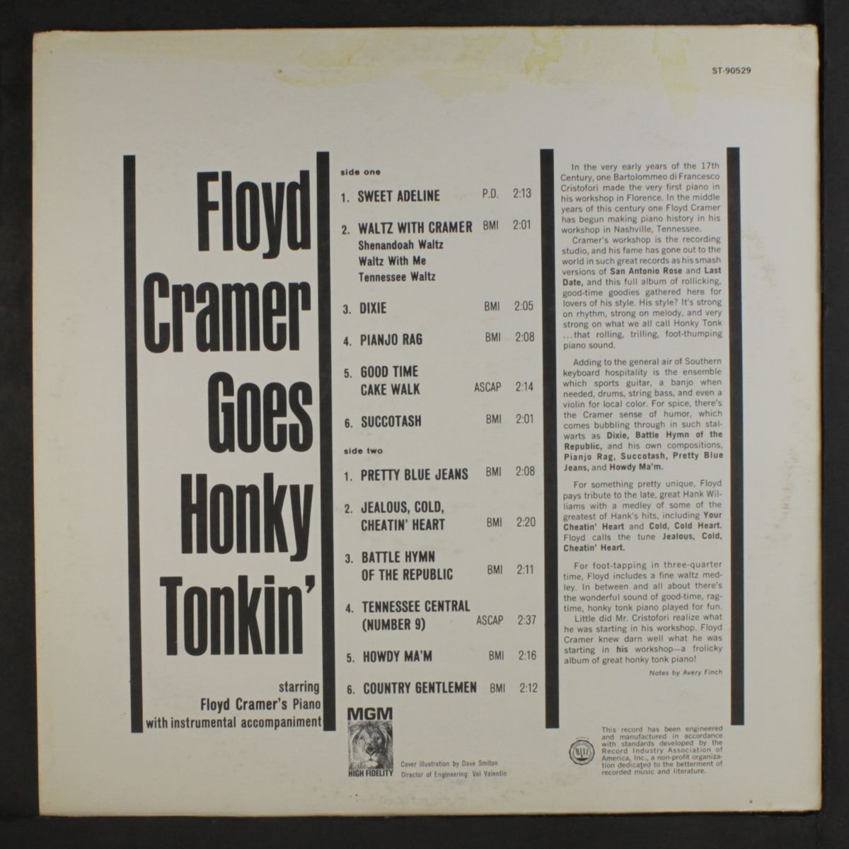 goes honky tonkin' by FLOYD CRAMER