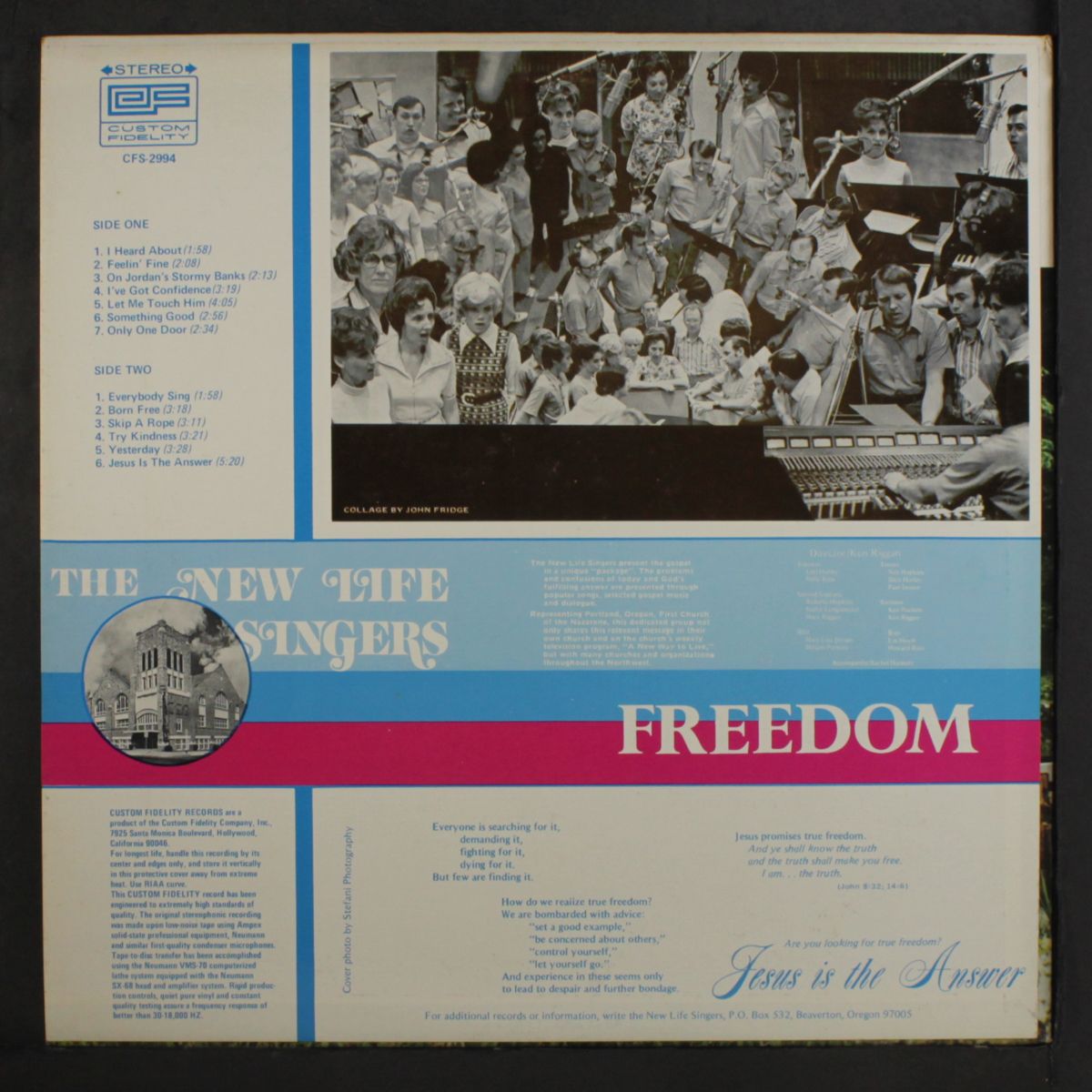 freedom by NEW LIFE SINGERS