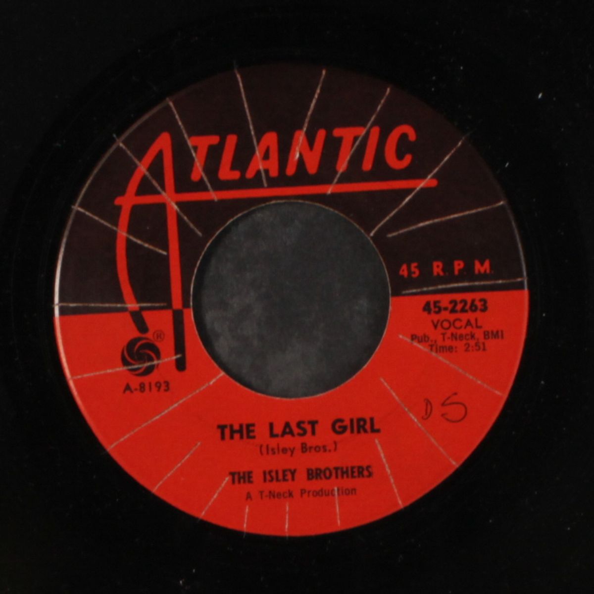the last girl / looking for a love by ISLEY BROTHERS
