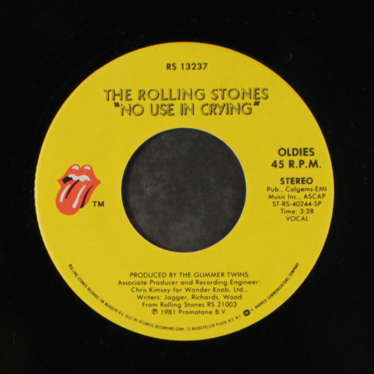 start me up / no use in crying by ROLLING STONES