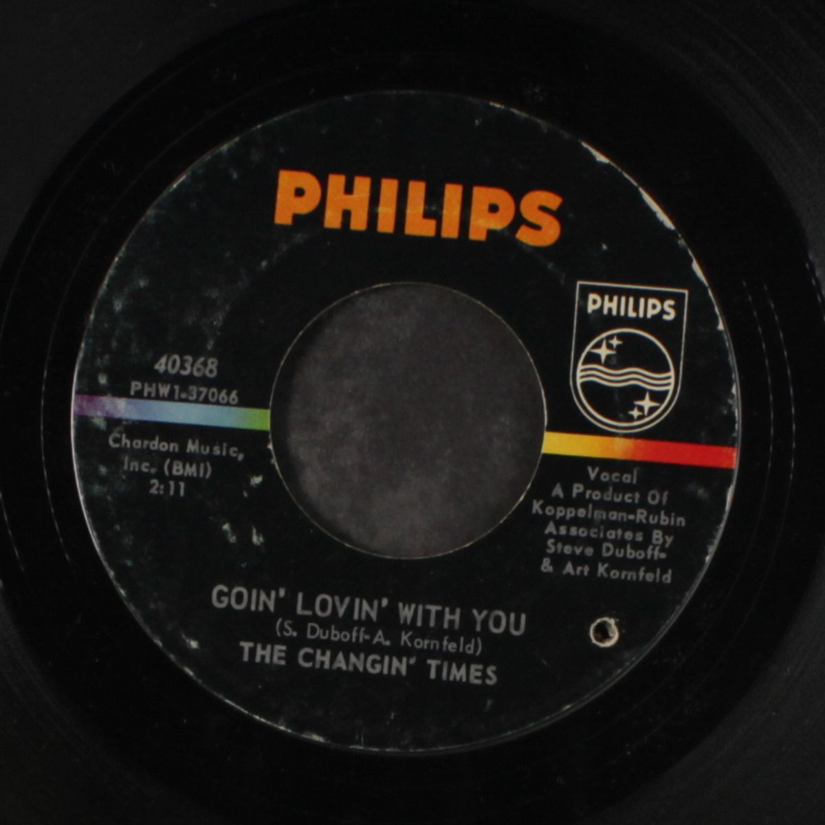 goin' lovin' with you / i should have brought her home by CHANGIN' TIMES