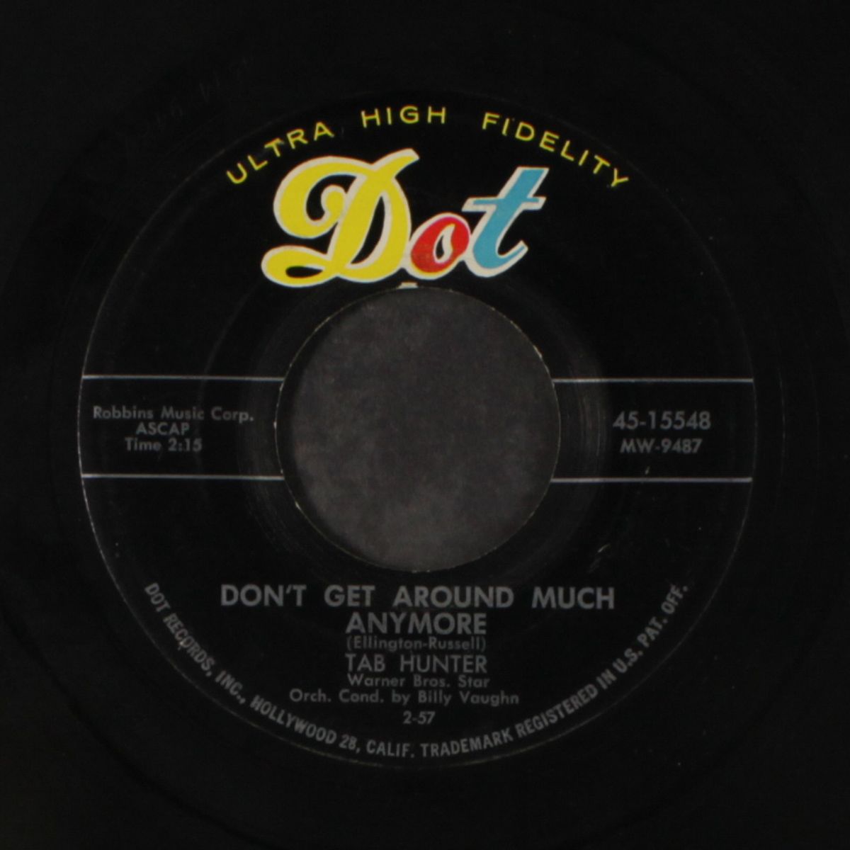 ninety-nine ways / don't get around much anymore by TAB HUNTER