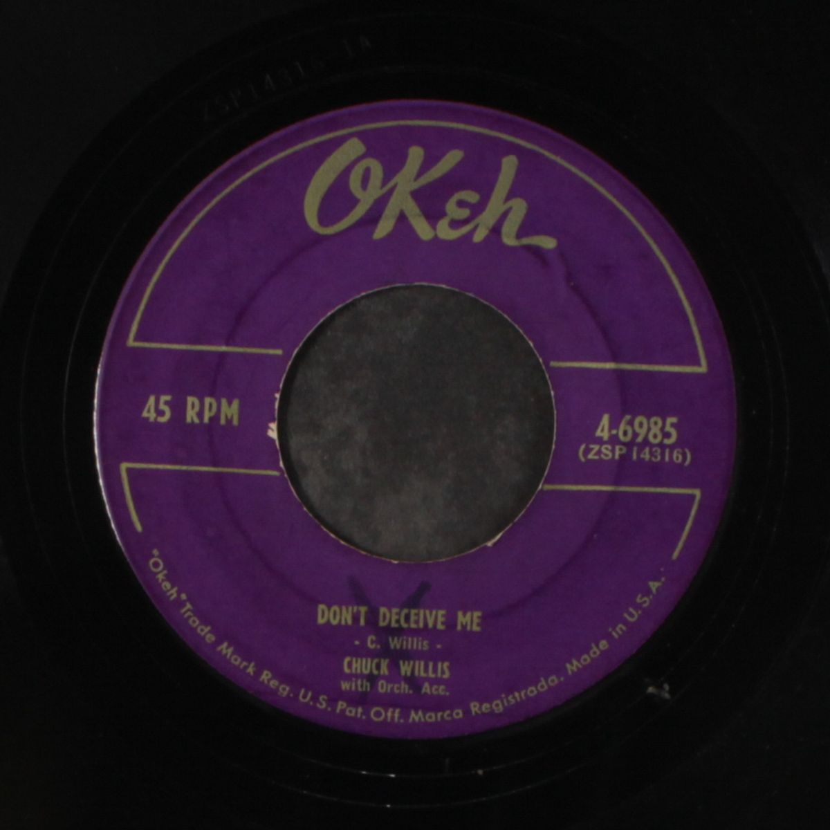 i've been treated wrong too long / don't deceive me by CHUCK WILLIS & ROYALS