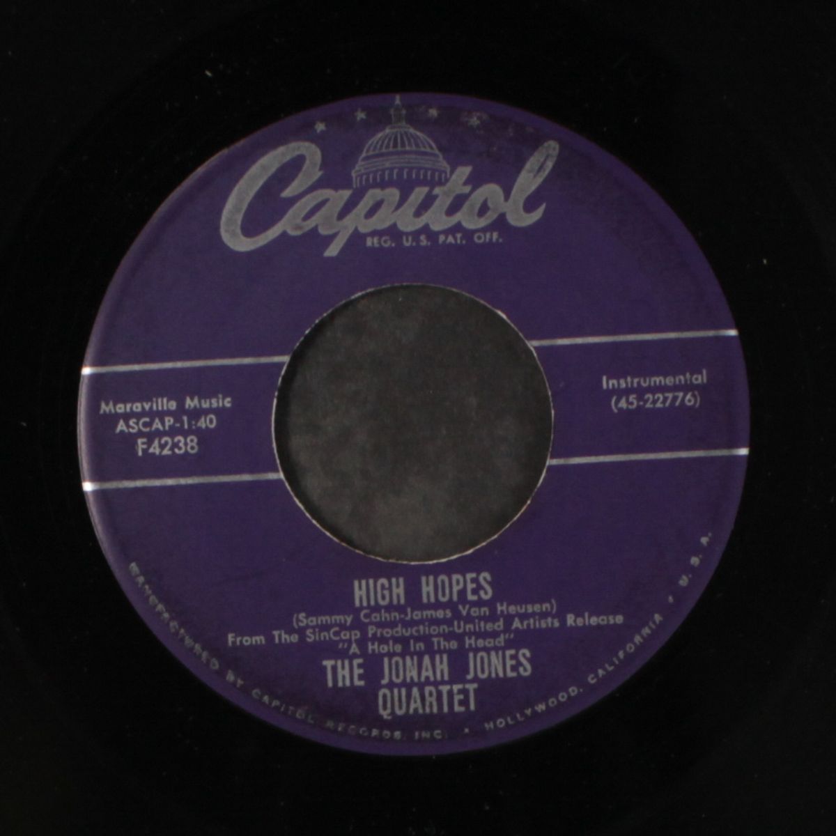 high hopes / hit me again by JONAH JONES QUARTET