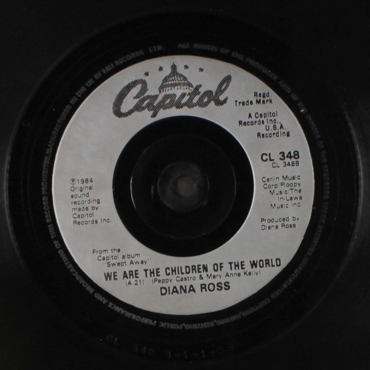 missing you / we are the children of the world by DIANA ROSS