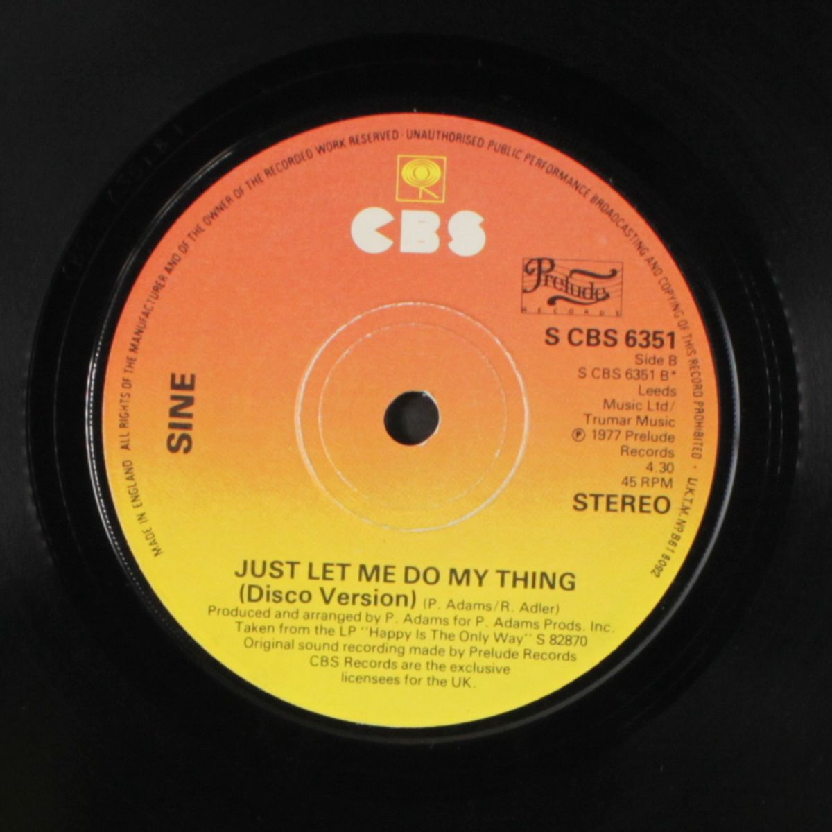 just let me do my thing / disco version by SINE