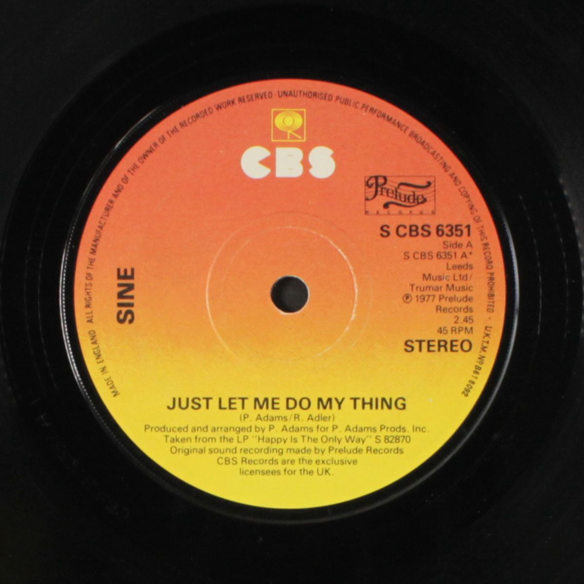 just let me do my thing / disco version by SINE