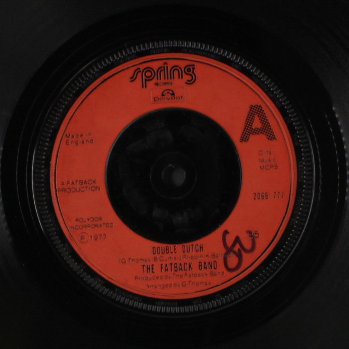 double dutch / spank the baby by FATBACK BAND