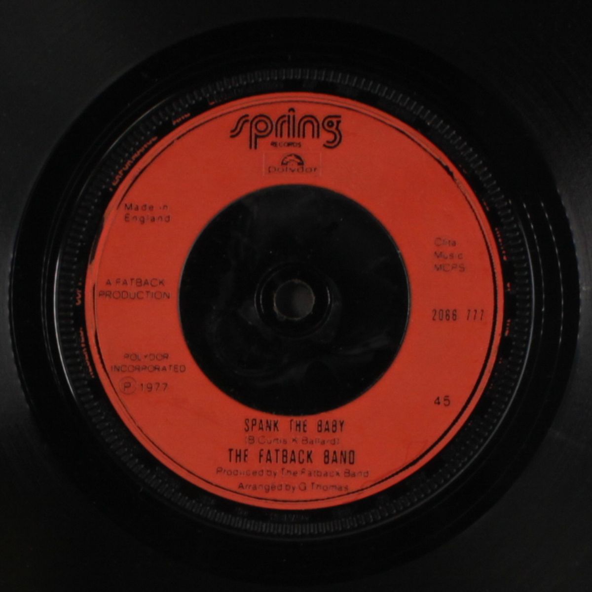 double dutch / spank the baby by FATBACK BAND