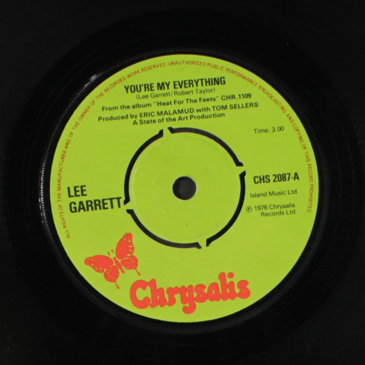 you're my everything / love enough for two by LEE GARRETT