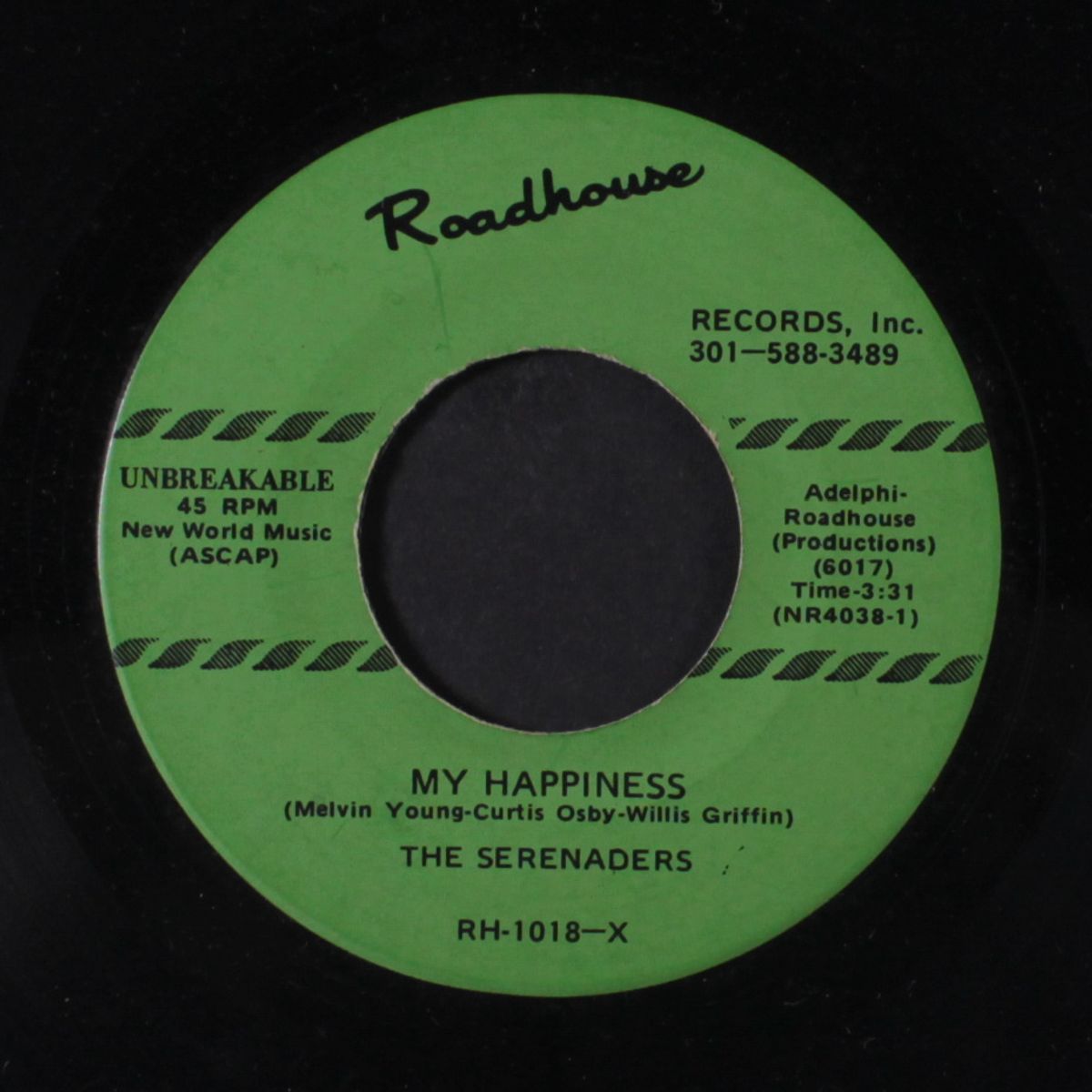 my happiness / rockin' man by SERENADERS