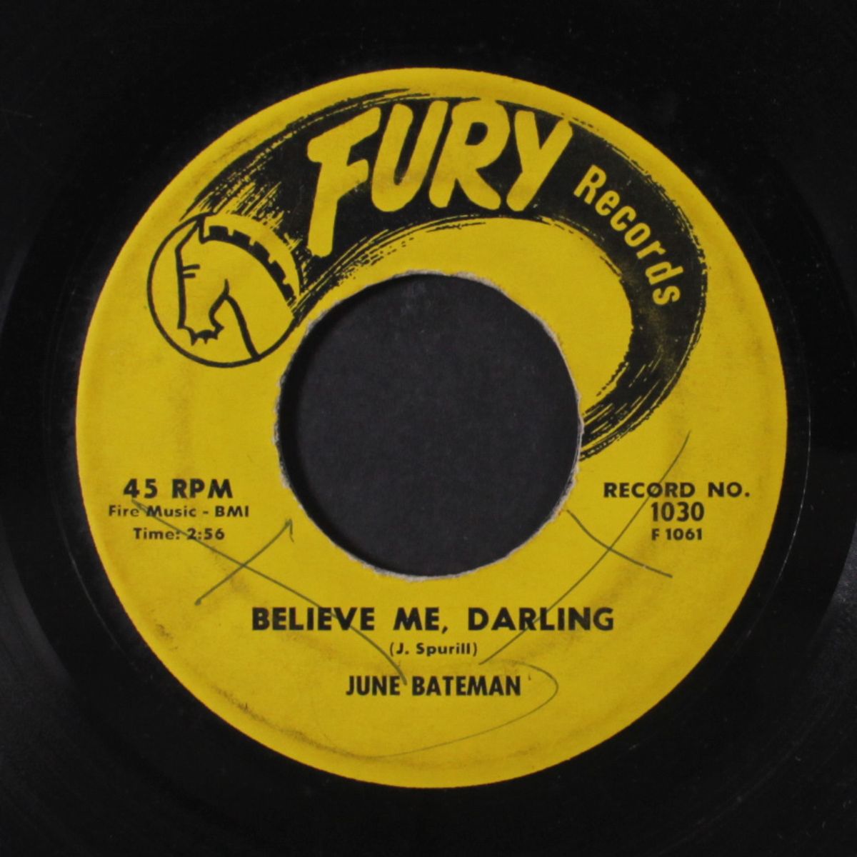 come on little boy / believe me, darling by JUNE BATEMAN