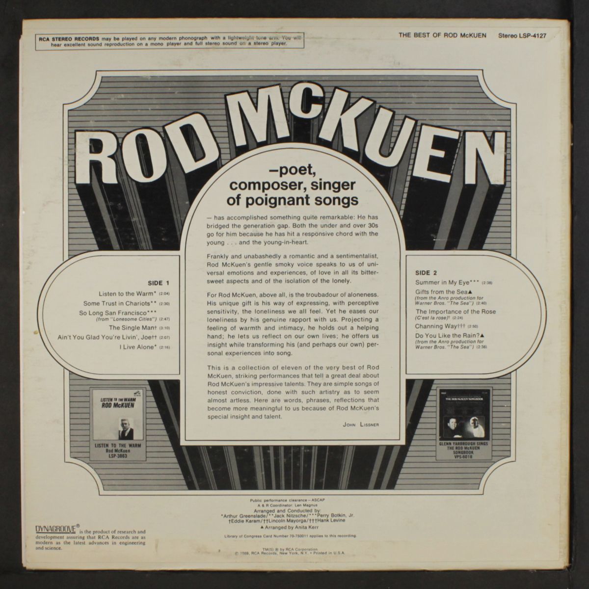 best of by ROD MCKUEN