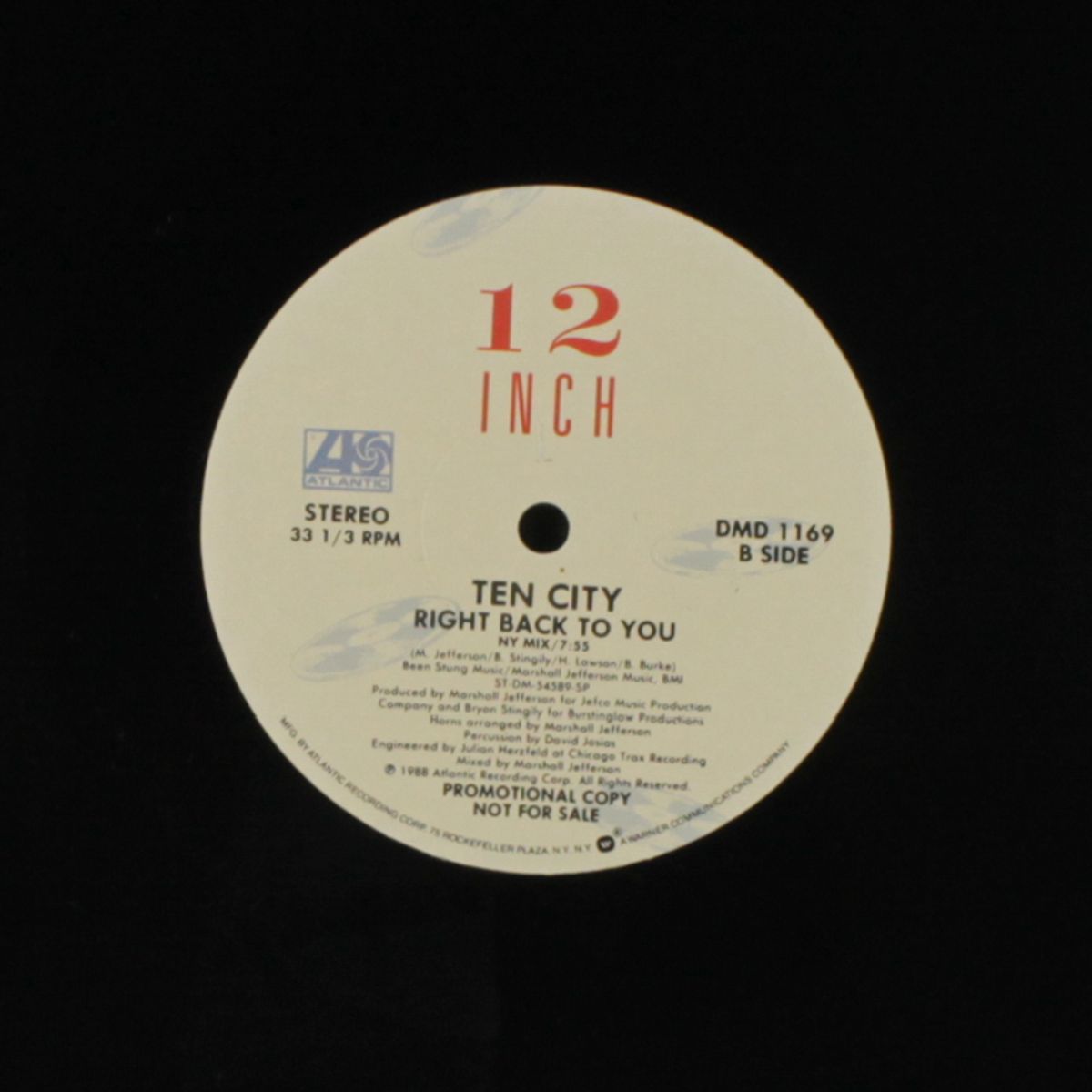 right back to you by TEN CITY