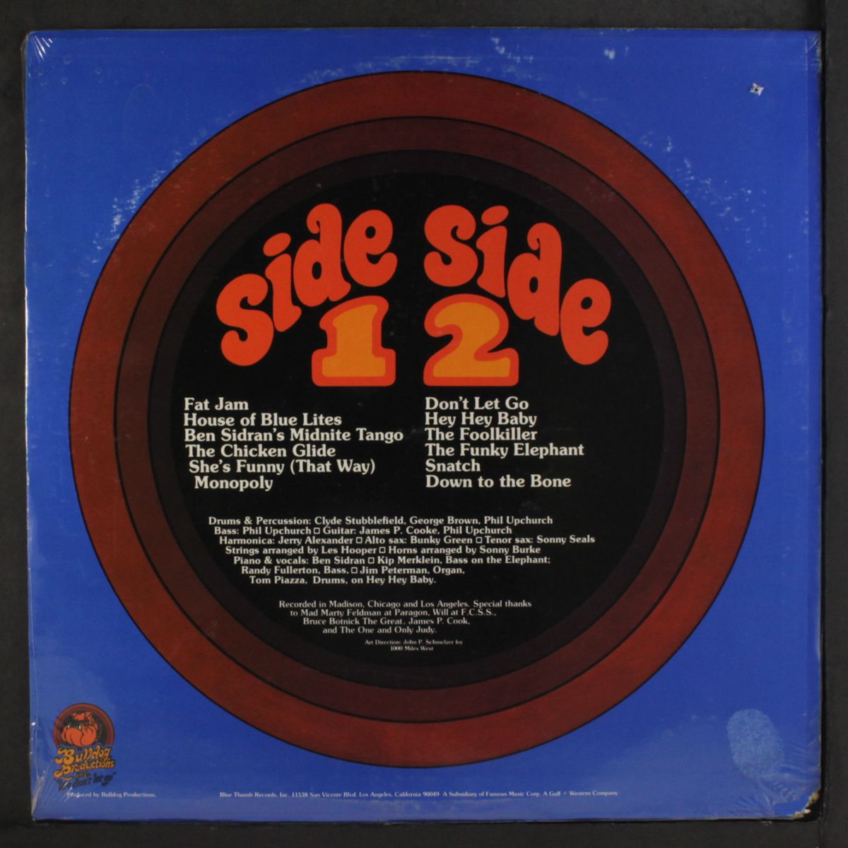 don't let go by BEN SIDRAN