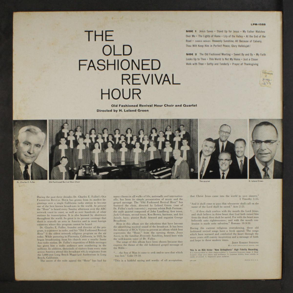 old fashioned revival hour & quartet by OLD FASHIONED REVIVAL HOUR & QUARTET