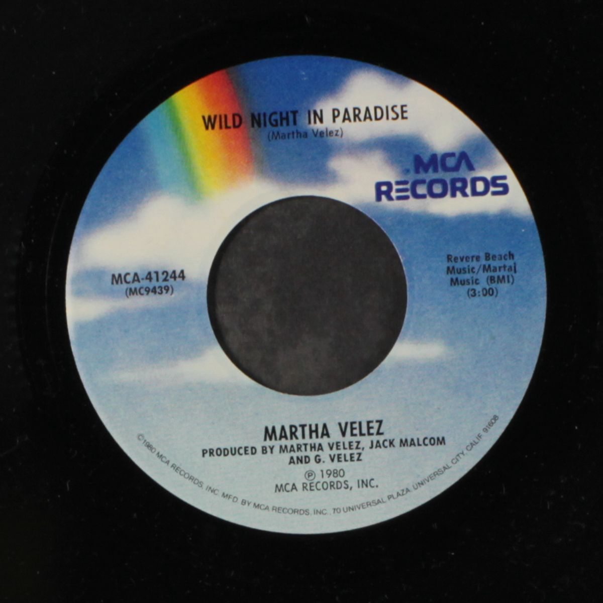 what becomes of the broken hearted / wild night in paradise by MARTHA VELEZ