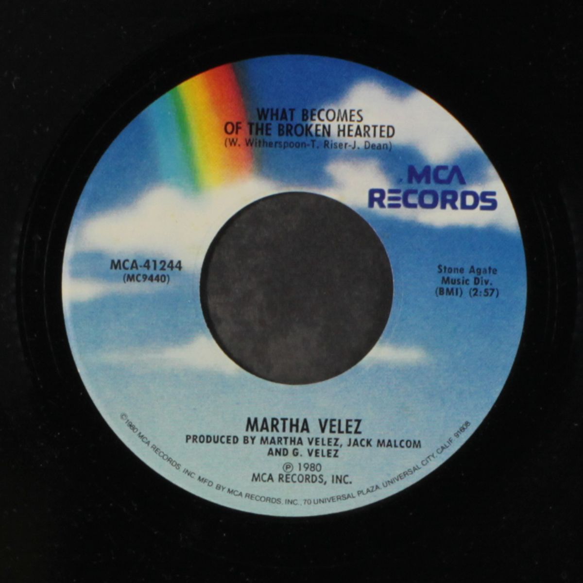 what becomes of the broken hearted / wild night in paradise by MARTHA VELEZ