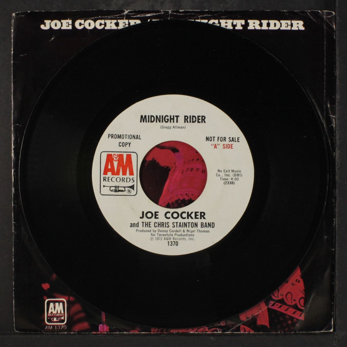woman to woman / midnight rider by JOE COCKER