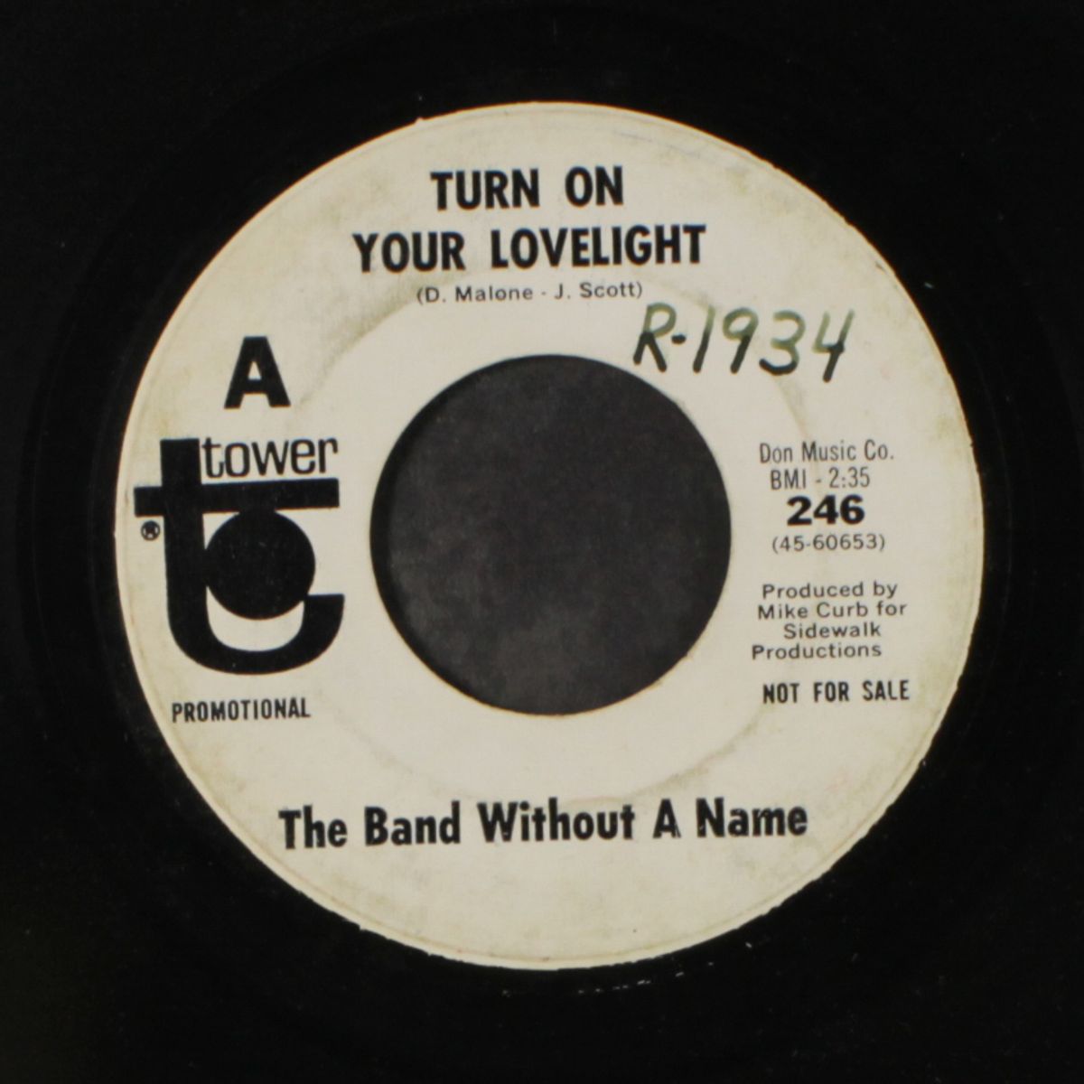 turn on your lovelight / perfect girl by BAND WITHOUT A NAME