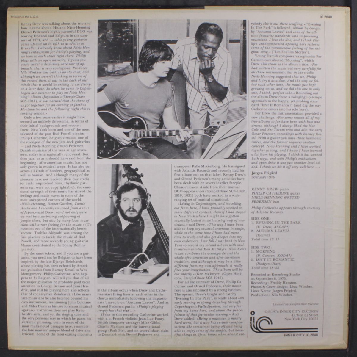 morning by KENNY DREW