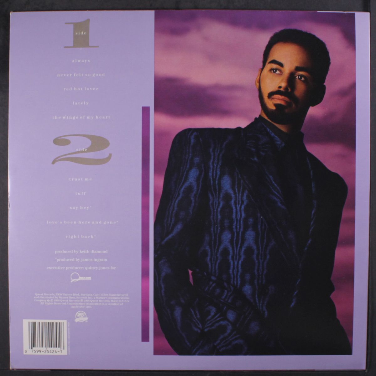 never felt so good by JAMES INGRAM