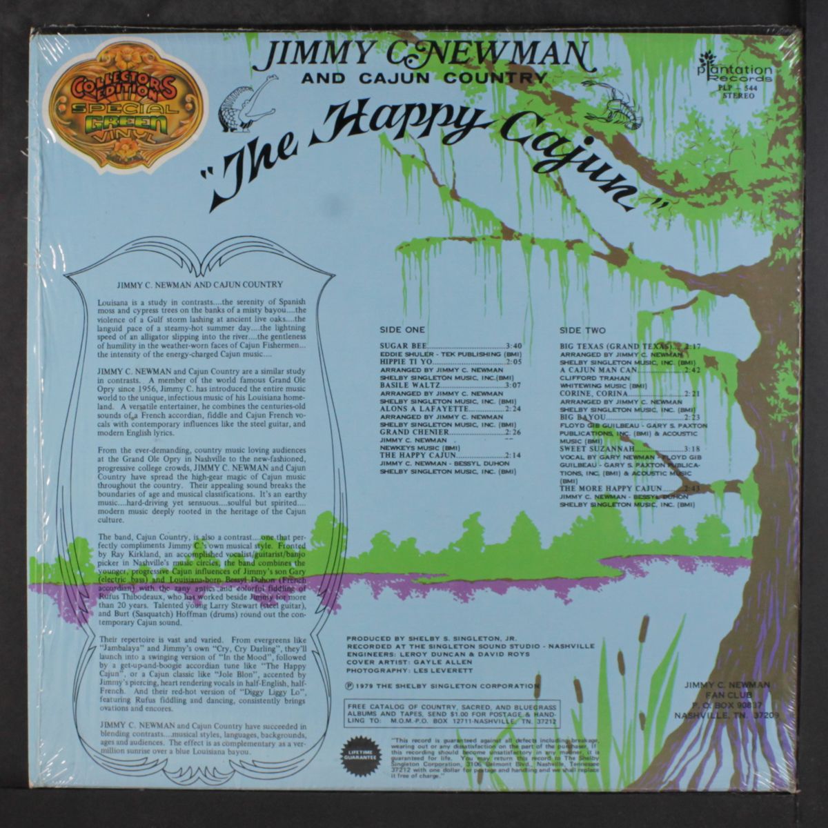 the happy cajun by JIMMY C. NEWMAN