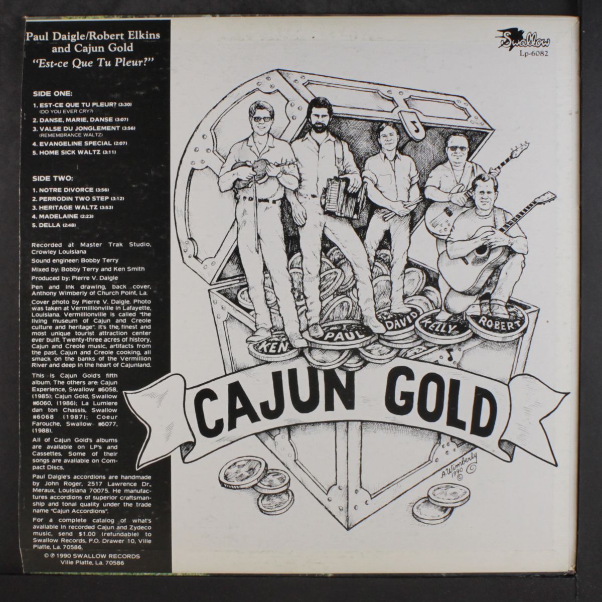 est-ce que tu pleur by PAUL DAIGLE, ROBERT ELKINS & CAJUN GOLD