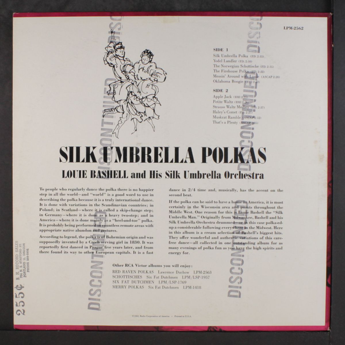 silk umbrella polkas by LOUIE BASHELL