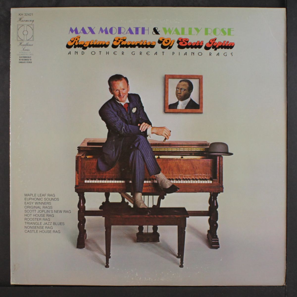ragtime favorites of scott joplin by MAX MORATH & WALLY ROSE