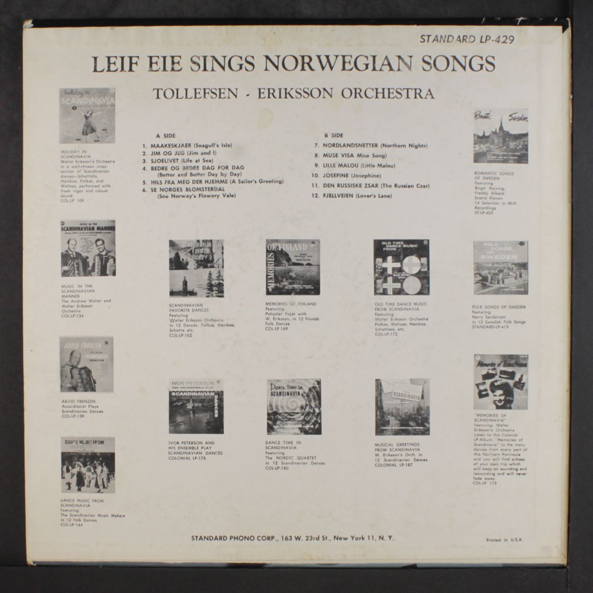 norwegian songs by LEIF EIE