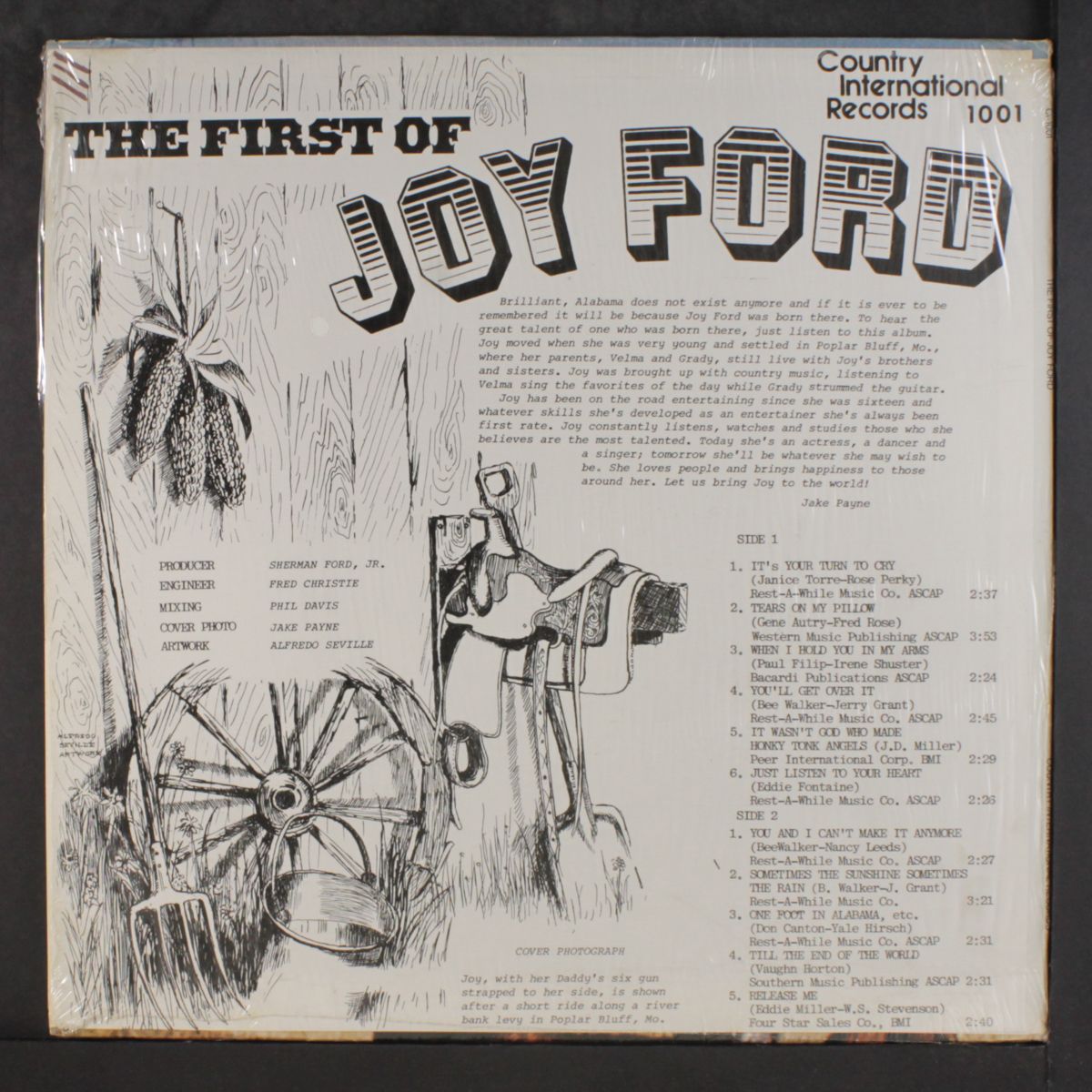first of joy ford by JOY FORD