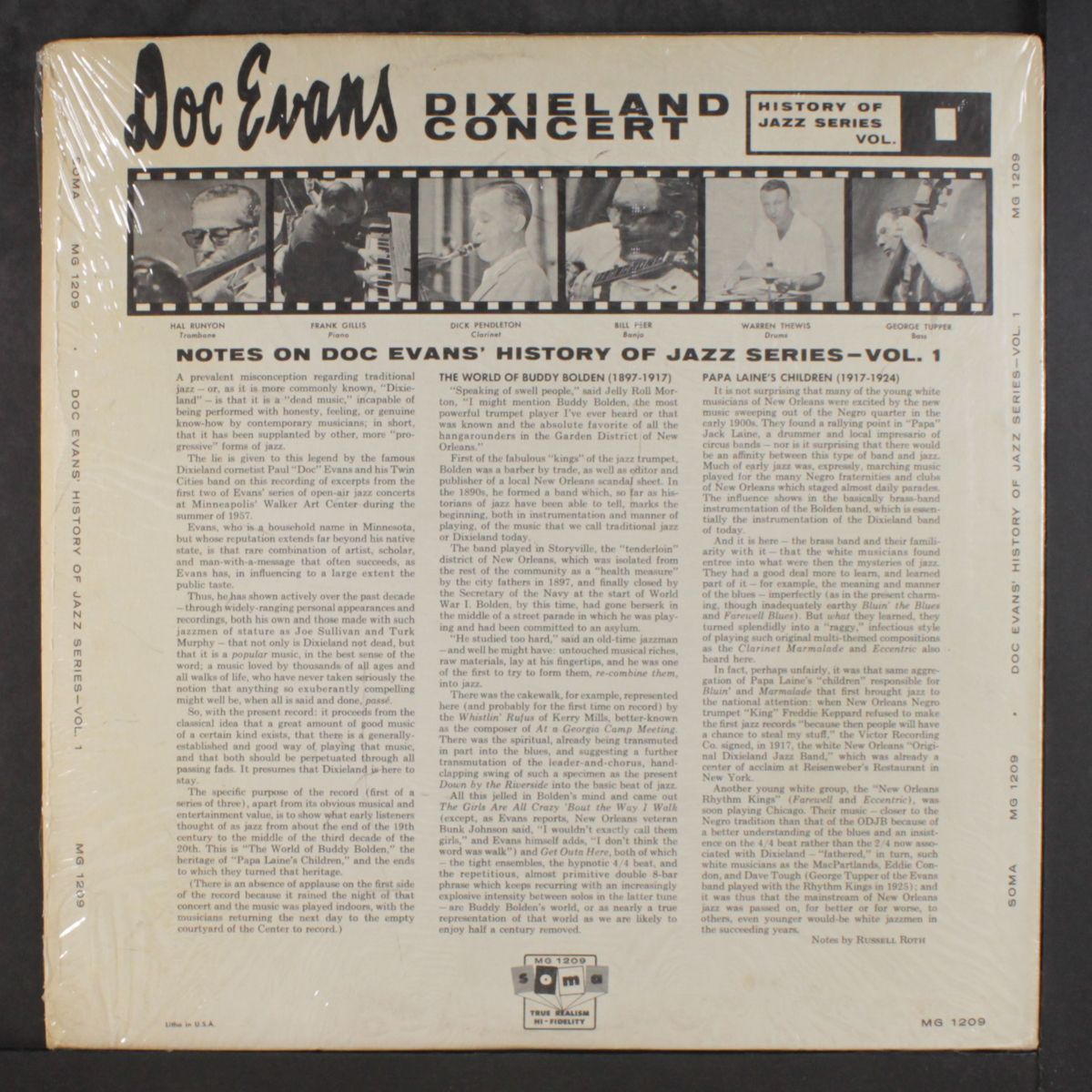 dixieland concert, vol. 1 by DOC EVANS