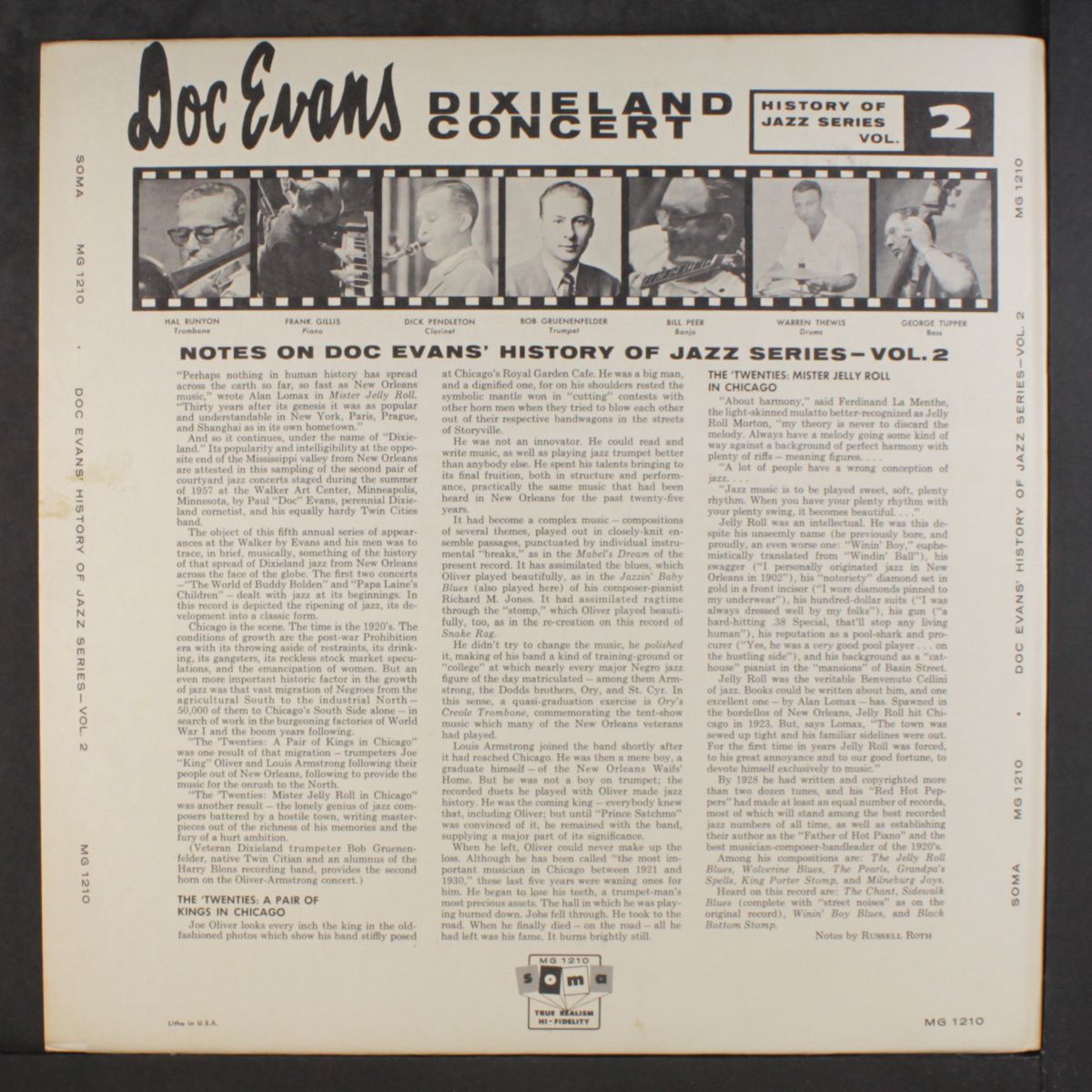dixieland concert, vol. 2 by DOC EVANS