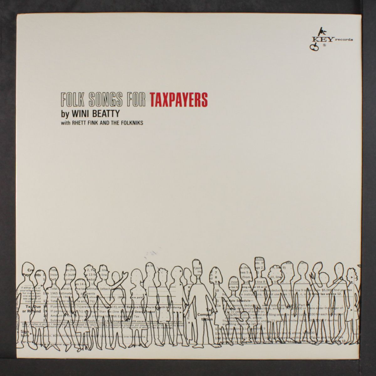 folk songs for taxpayers by WINI BEATTY